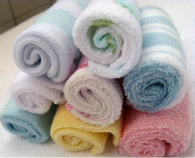 8pcs 16pcs pack face washers hand towel feeding wipe wash cloth Product details 8