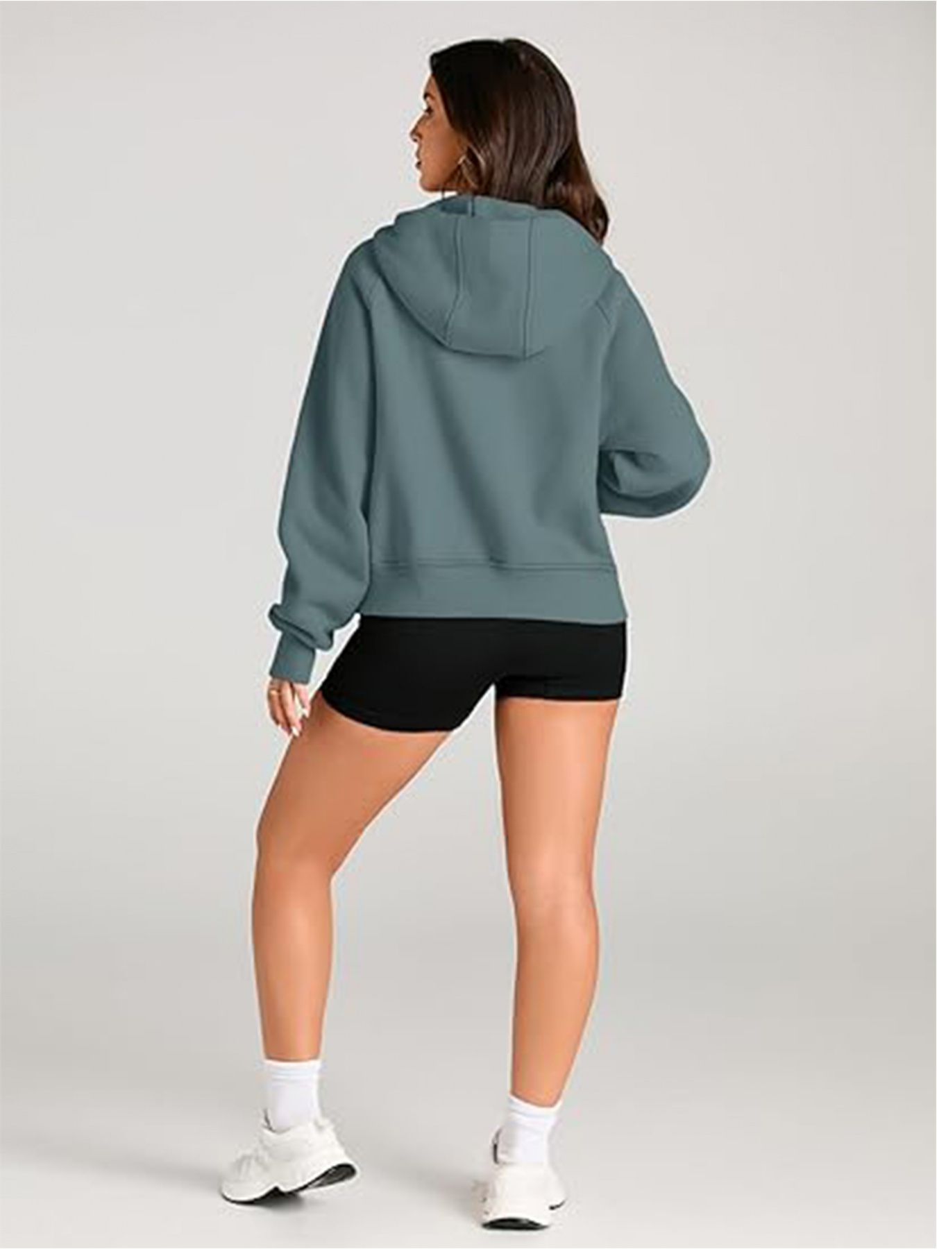 quarter zip sweatshirt sold on Temu United States
