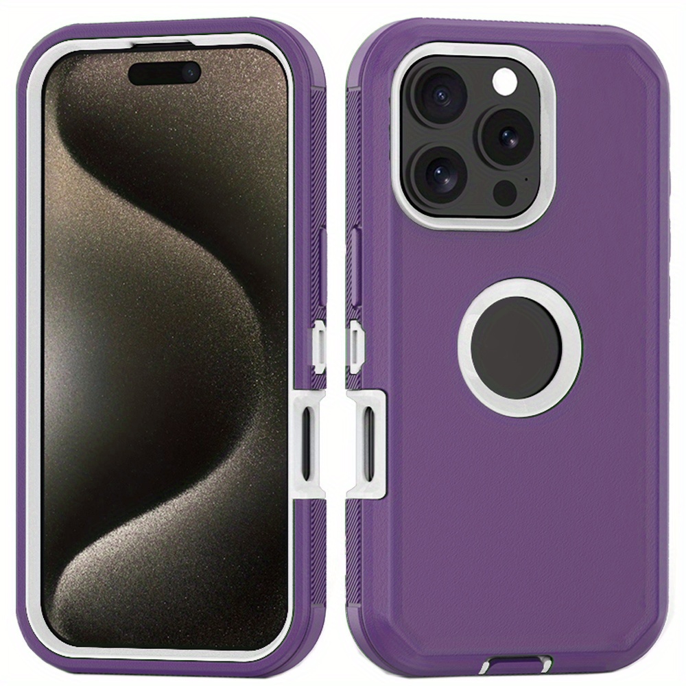 For iPhone 16 Pro Max 16 Pro 16 Plus 16 Case Heavy Duty Shockproof Hybrid Armor Rugged Phone Cover - Image 20