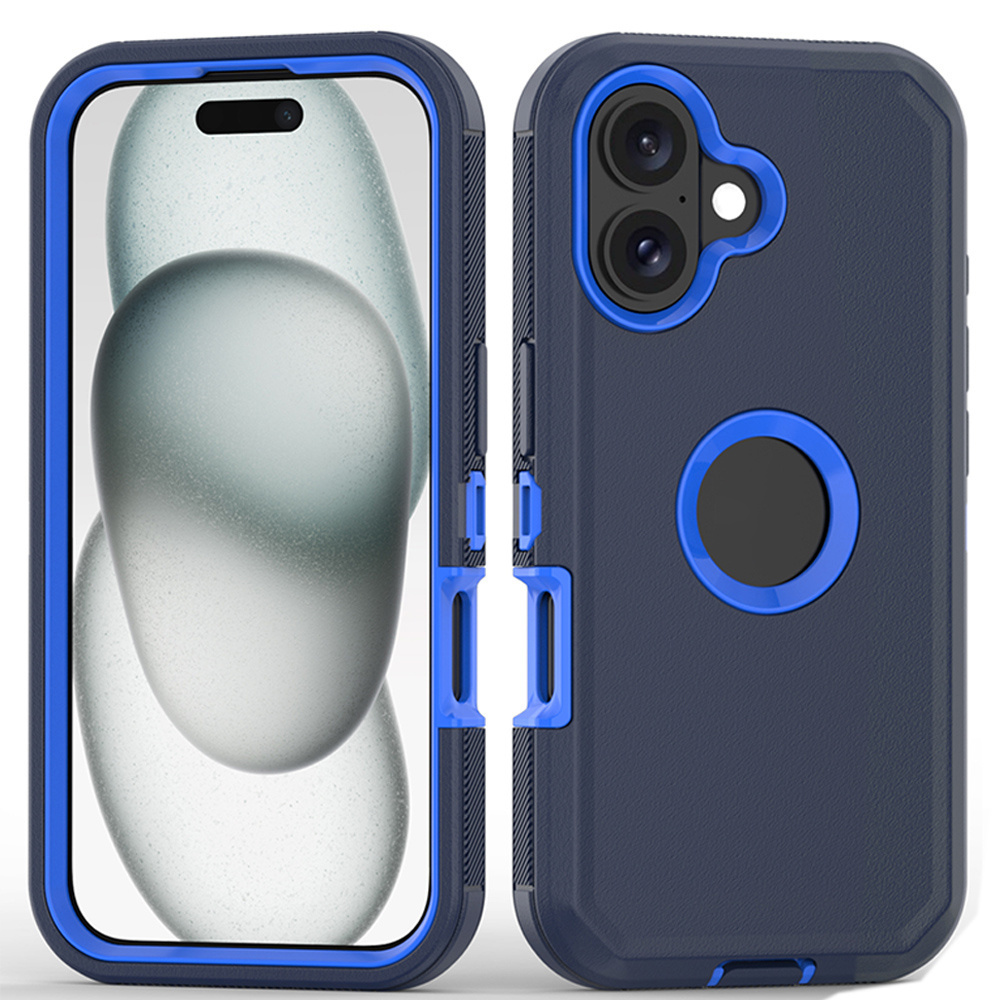 For iPhone 16 Pro Max 16 Pro 16 Plus 16 Case Heavy Duty Shockproof Hybrid Armor Rugged Phone Cover - Image 11