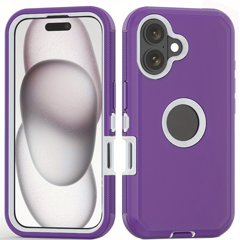 For iPhone 16 Pro Max 16 Pro 16 Plus 16 Case Heavy Duty Shockproof Hybrid Armor Rugged Phone Cover - Image 19