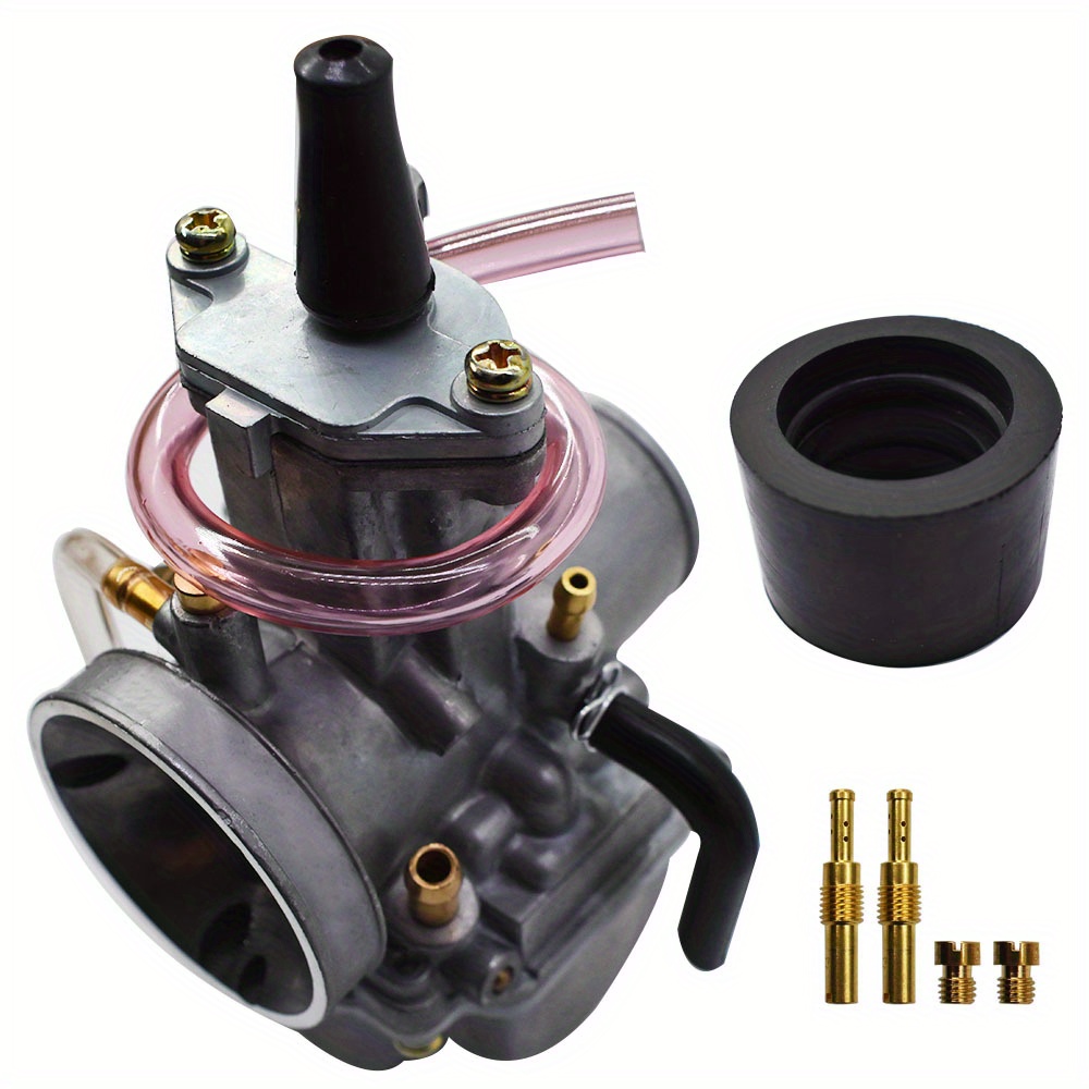 TEMU 21mm Pwk 21 Flat Slide Carburetor Kit For Oko Universal 2/ 100cc 80cc