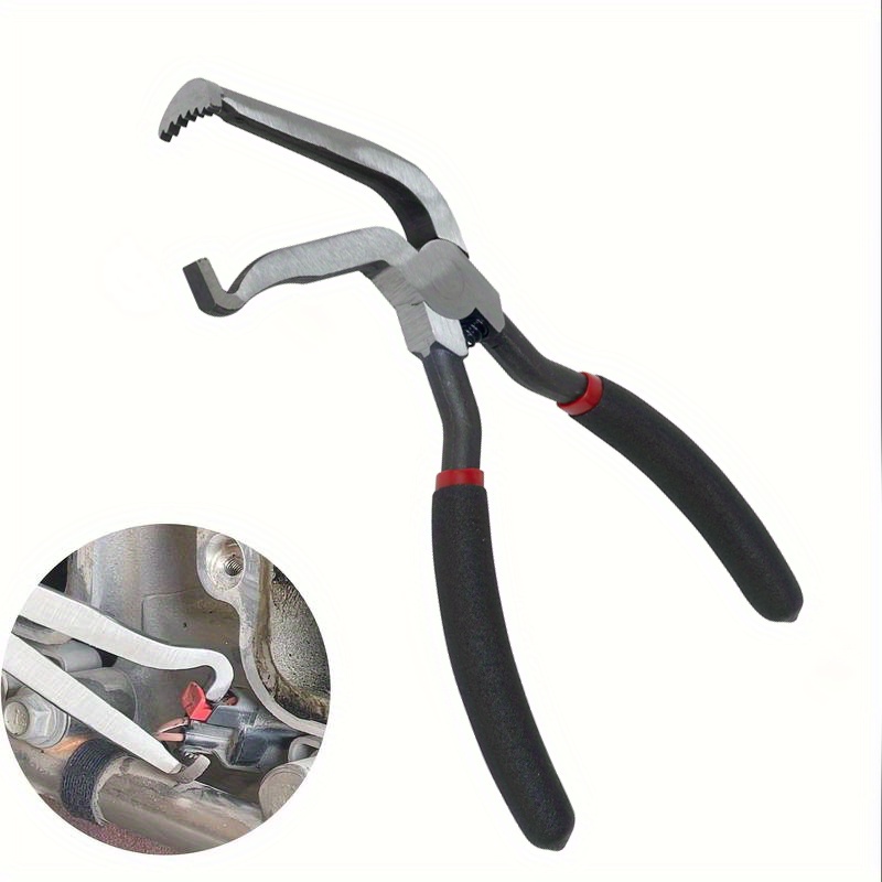 

60-degree Car Electrical Disconnect Pliers, 2024 New Electrical Connector Pliers, Auto Fuel Line Disconnect Repair Tool For Vehicle Maintenance - High Carbon Steel Material, Suitable For Models