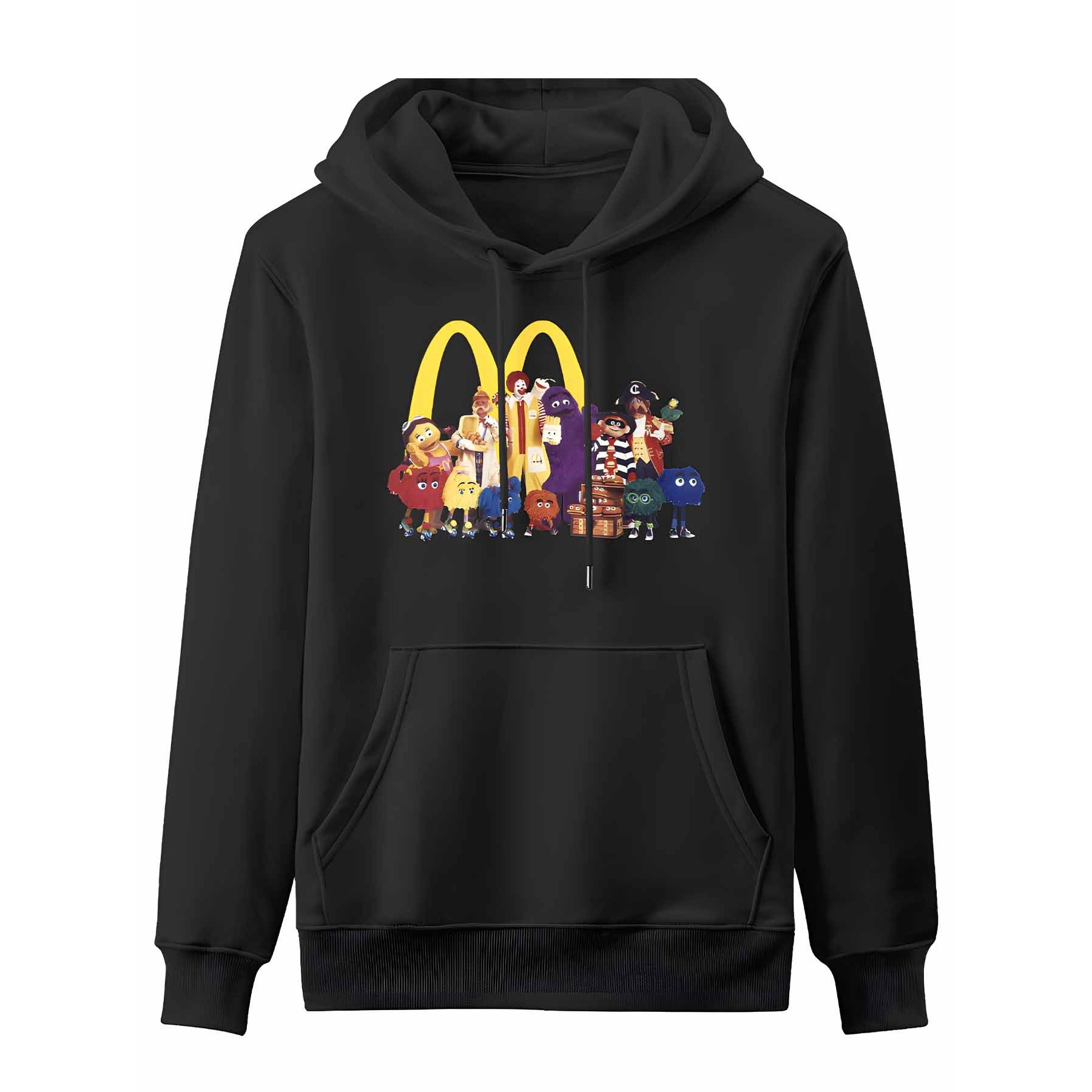 

Cartoon Clown Men's Long-sleeved Hoodie, Front Pocket, Stylish And Comfortable Sweater- The Perfect Must-have Item For And Winter Fashionista