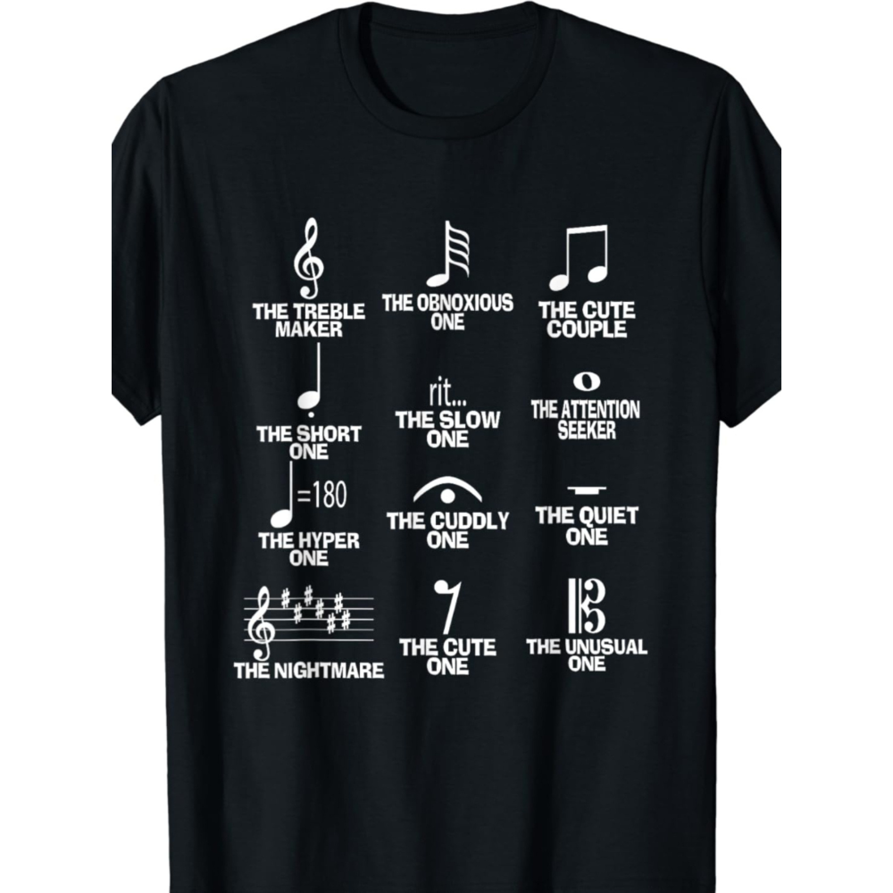 

Music Musical Note Symbol Definition Humor Funny Christmas Gift Short Sleeve T-shirt