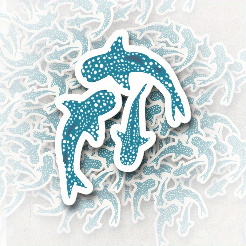 

3-pack Vinyl Stickers, Waterproof Ocean Themed Decals For Car, Laptop, And - And Weather-resistant