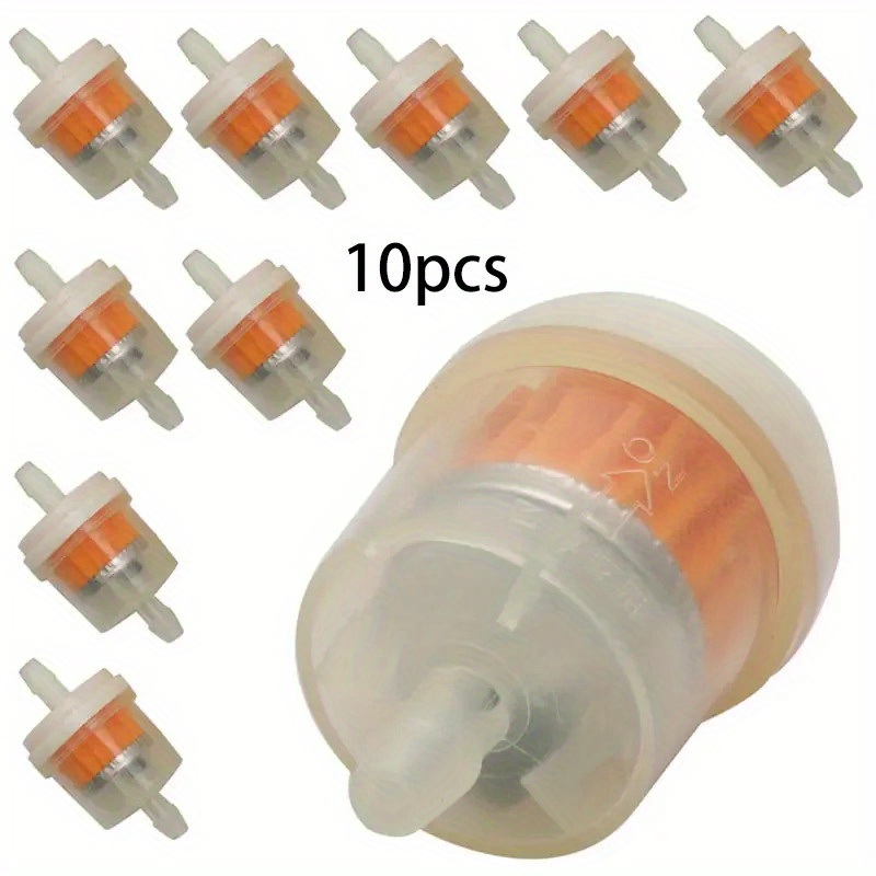 

10pcs Universal Motorcycle Fuel Filter Motorcycle Engine Inline Carb Fuel Gas Filter Motorbike Motor Oil Filters