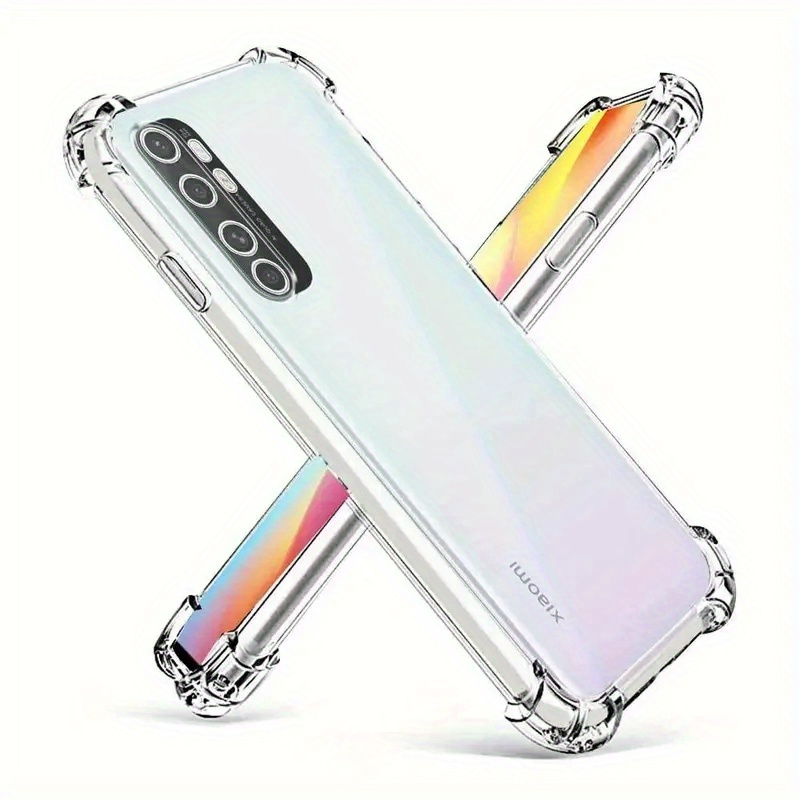 xiaomi mi note 10 lite case clear shockproof soft tpu phone Temu
