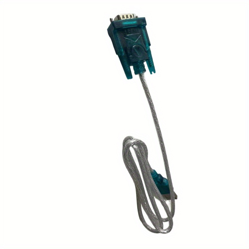 TEMU 1pc USB to RS232 시리얼 케이블, 9 핀 DB9, 복합 재질, 하드웨어 전원, ≤36V, 배터리나 레이저 없음, Z17 시리얼 COM 포트 어댑터 컨버터용