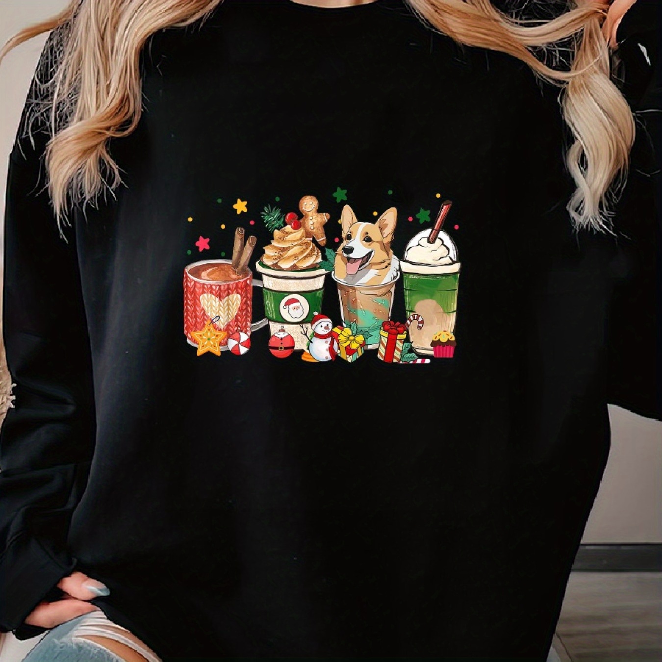 

Christmas Dog Mom Pajamas 's , Long Sleeve For