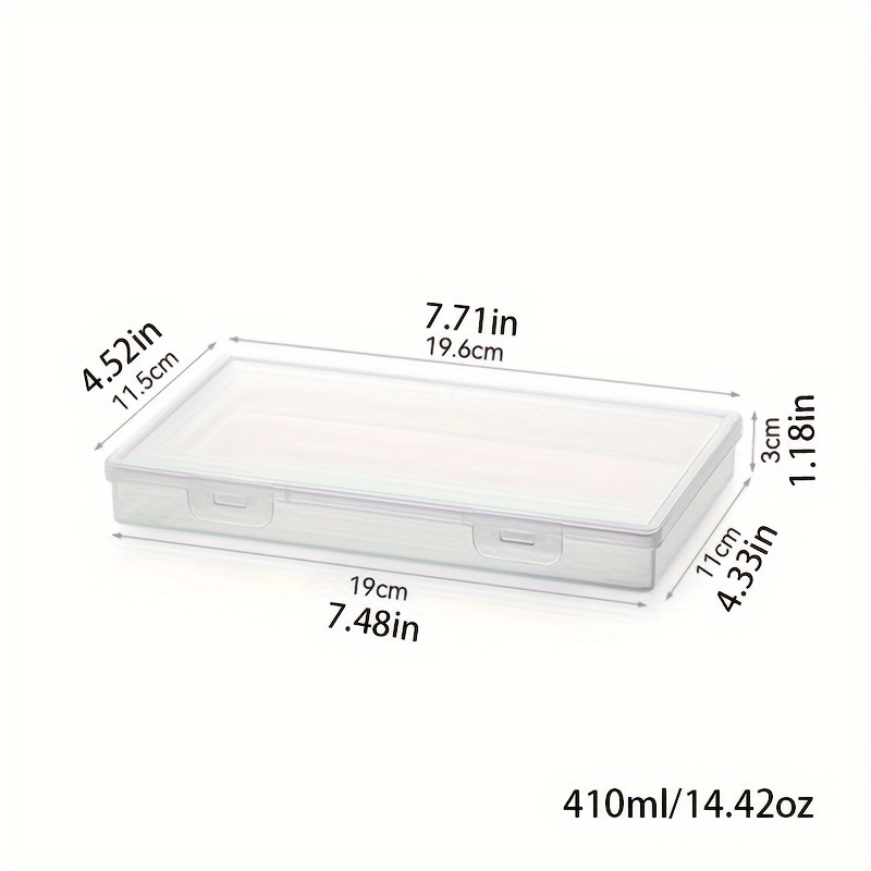 1pc transparent butter cheese keeper food contact safe fresh keeping storage container for refrigerator portable   for home kitchen use details 4