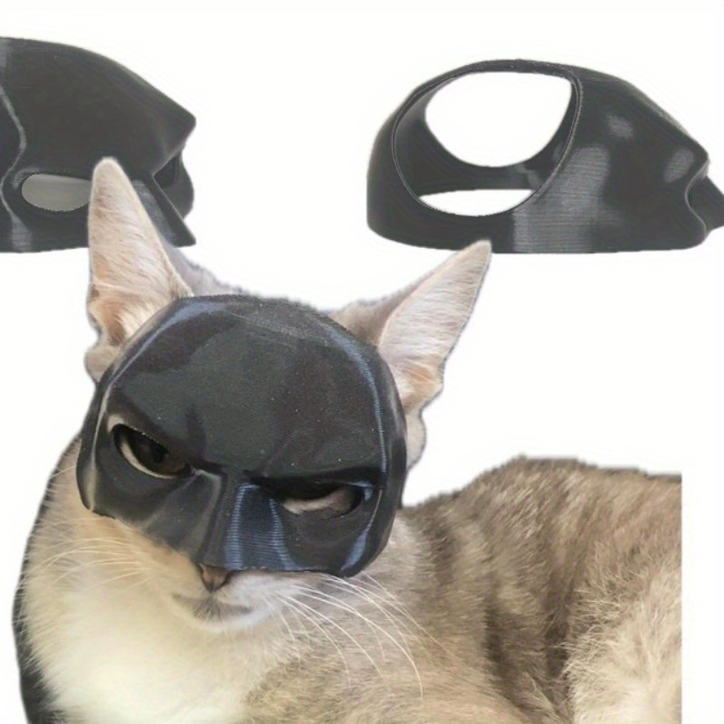 

Durable Plastic Mask - Pet Costume Accessory For , Crafted Pet Mask For Cats