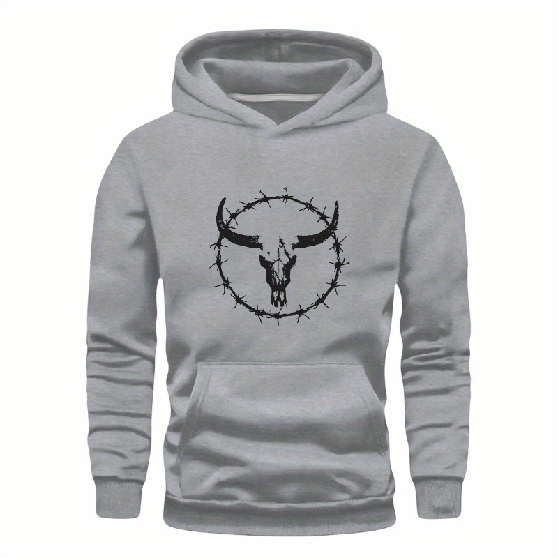 

Cowboy Skull Design Teenager Hoodies