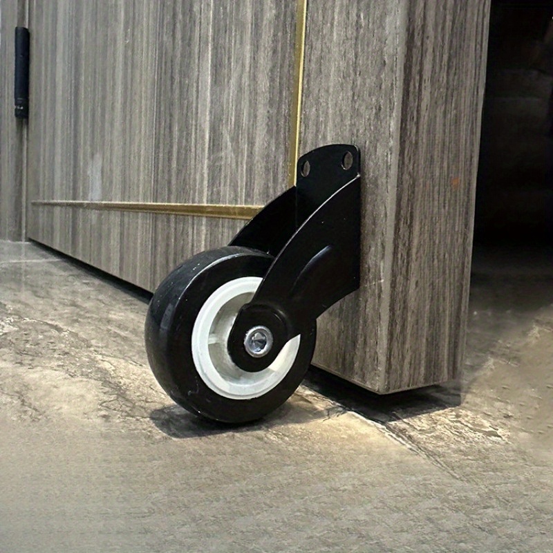 TEMU Sliding Door Roller Wheels 2 Pack, Durable, Anti-drop Wear Resistant, Vertical Hinge Base For Wood Doors