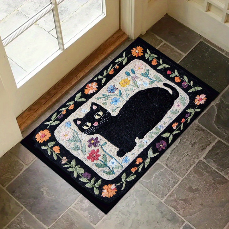 

1-3 Pcs, Carpet, Upgraded Thickened Foot Mat Mat, A Pattern Mat, Bathroom Mat, Dining , , Decorative Bath Mat, Bath Mat, Mat