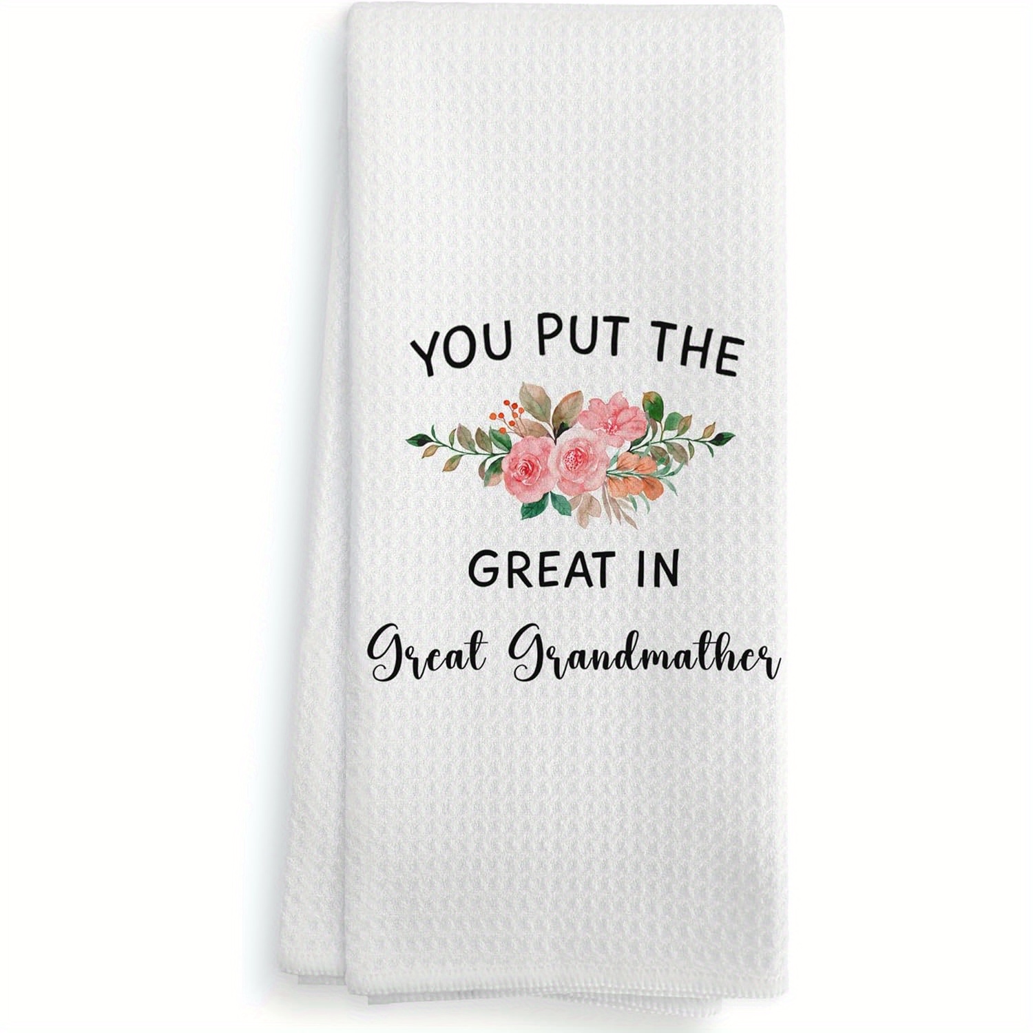 

'great ' Kitchen Towels - Perfect Gift, Soft Polyester, Striped Cartoon Design, Machine Washable, 18x26 Inches