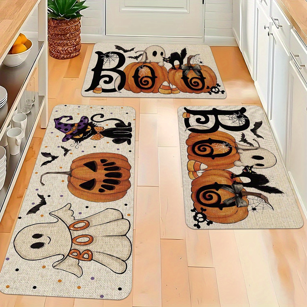 

Halloween- Mat Set (2/3pcs) - , & - Rugs And For Fall/ Decor, , For & Parties