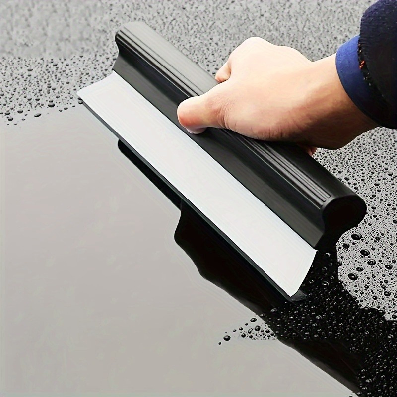 

Premium Silicone Car Wiper - Paint, Ideal For Glass & Vehicle Windows, Black With White , & -free Cleaning