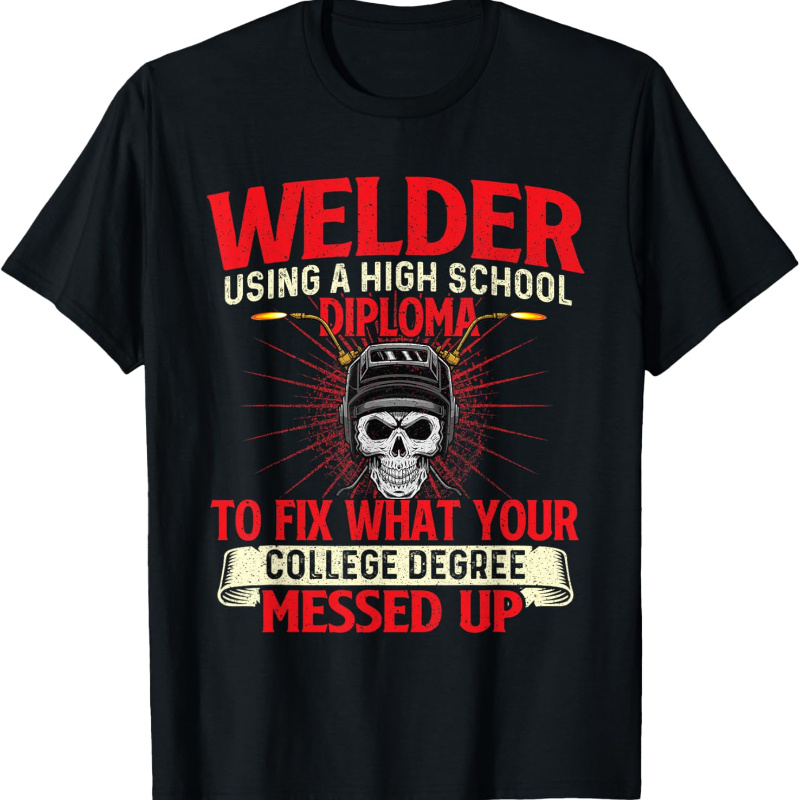 

Usa American Welding Worker Print T-shirt, Tops Short Sleeve, Short Sleeve Tee, Fit Men', Crew Neck Tee, , Breathable, Moisture Wicking, Casual Summer Tee, Must-have Fashionable Tee .s.