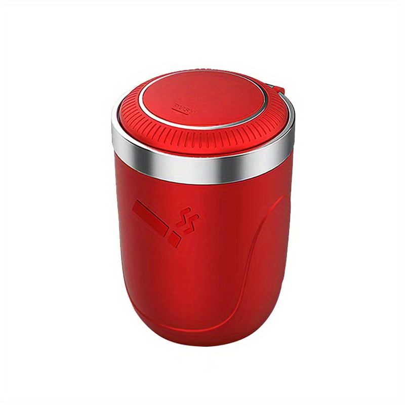 Multi-Functional Car Ashtray with Lid