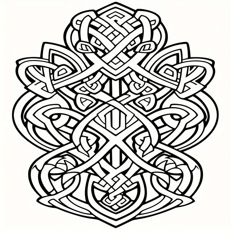 22pg Line Art Coloring Book for Teens & Adults Emotional Release Mixed Patterns
