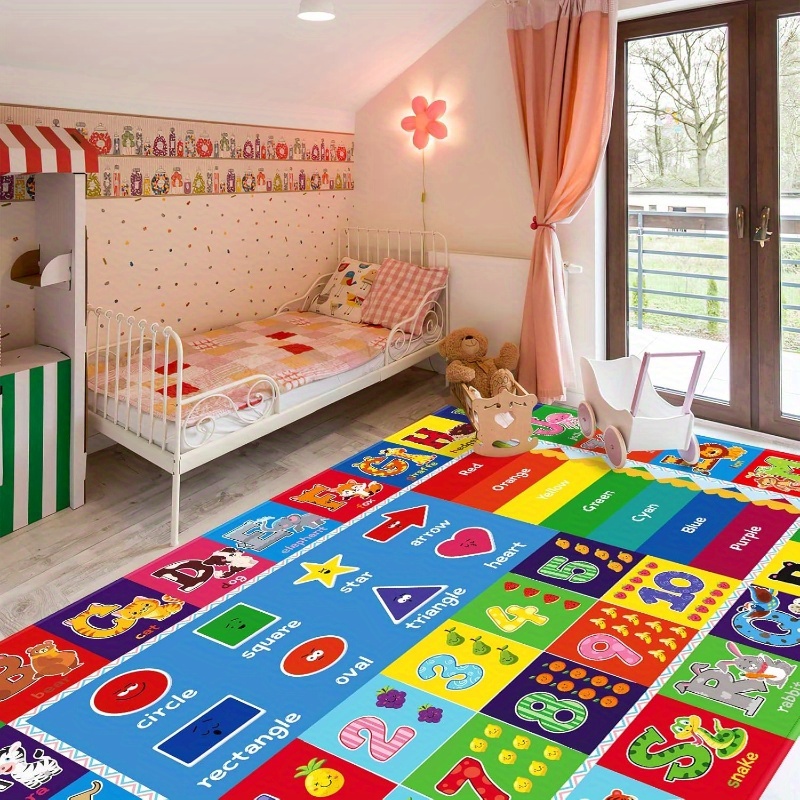 

Wtih Abc, , , Indoors Carpets, For Educational And Fun Playmat Area Rug Rugs For