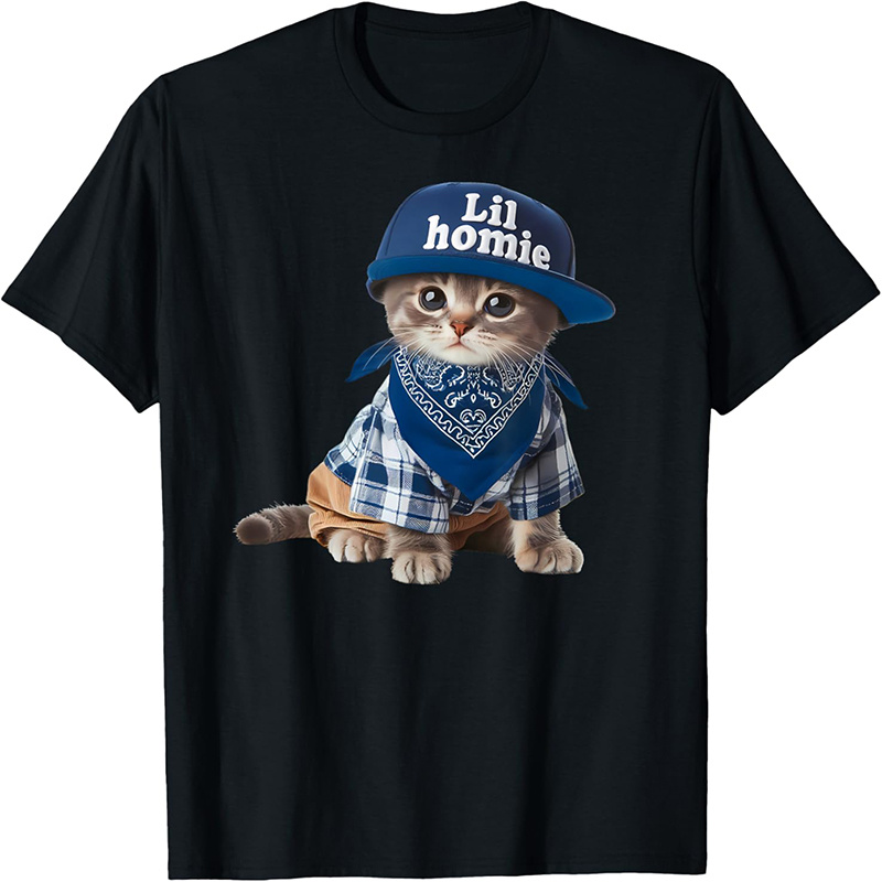 

Cholo Cat Cute Chicano Lowrider T-shirt