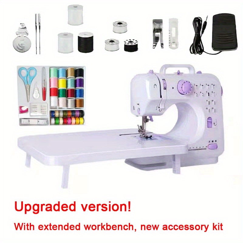 

Multifunctional Sewing , Portable Sewing Table, Foot , , And Sewing Kit , 12built-in 2 , The