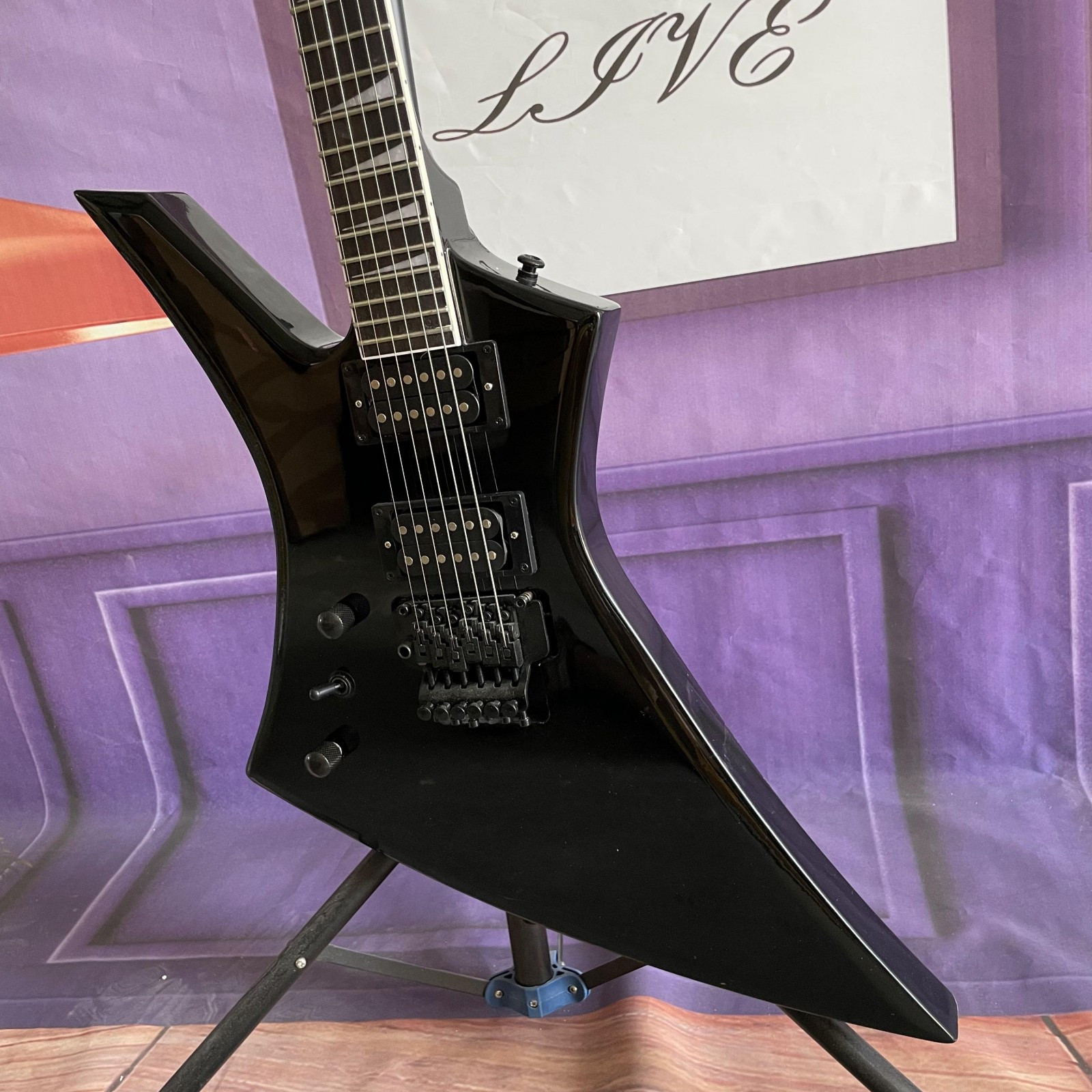 factory modern left handed explorer electric guitar ke model - Temu