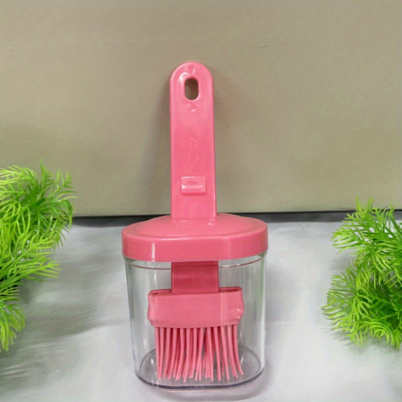 TEMU 1pc Of Bbq Equipment, Outdoor Cooking Tools, Grill Brush, Cleaning Brush For Barbecues, Bread, Cooking Oil, Butter Utensils, Versatile Outdoor