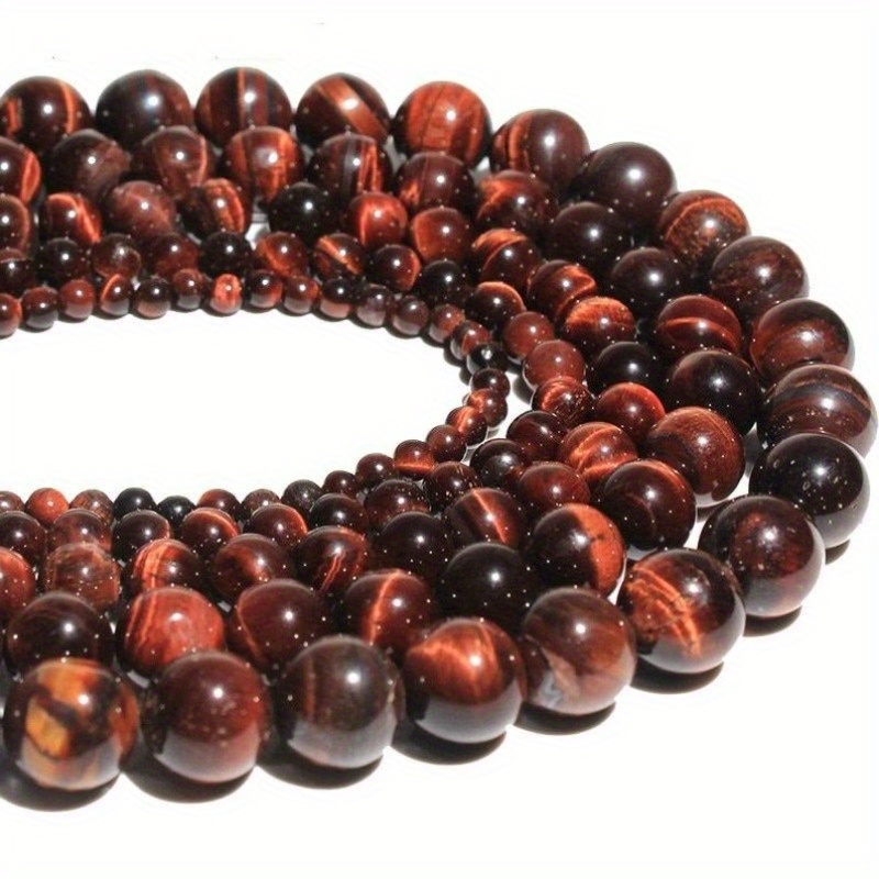 

Aaa+ Red Eye Stone For Making - , 4/6/8/10/12mm , 15'' Length