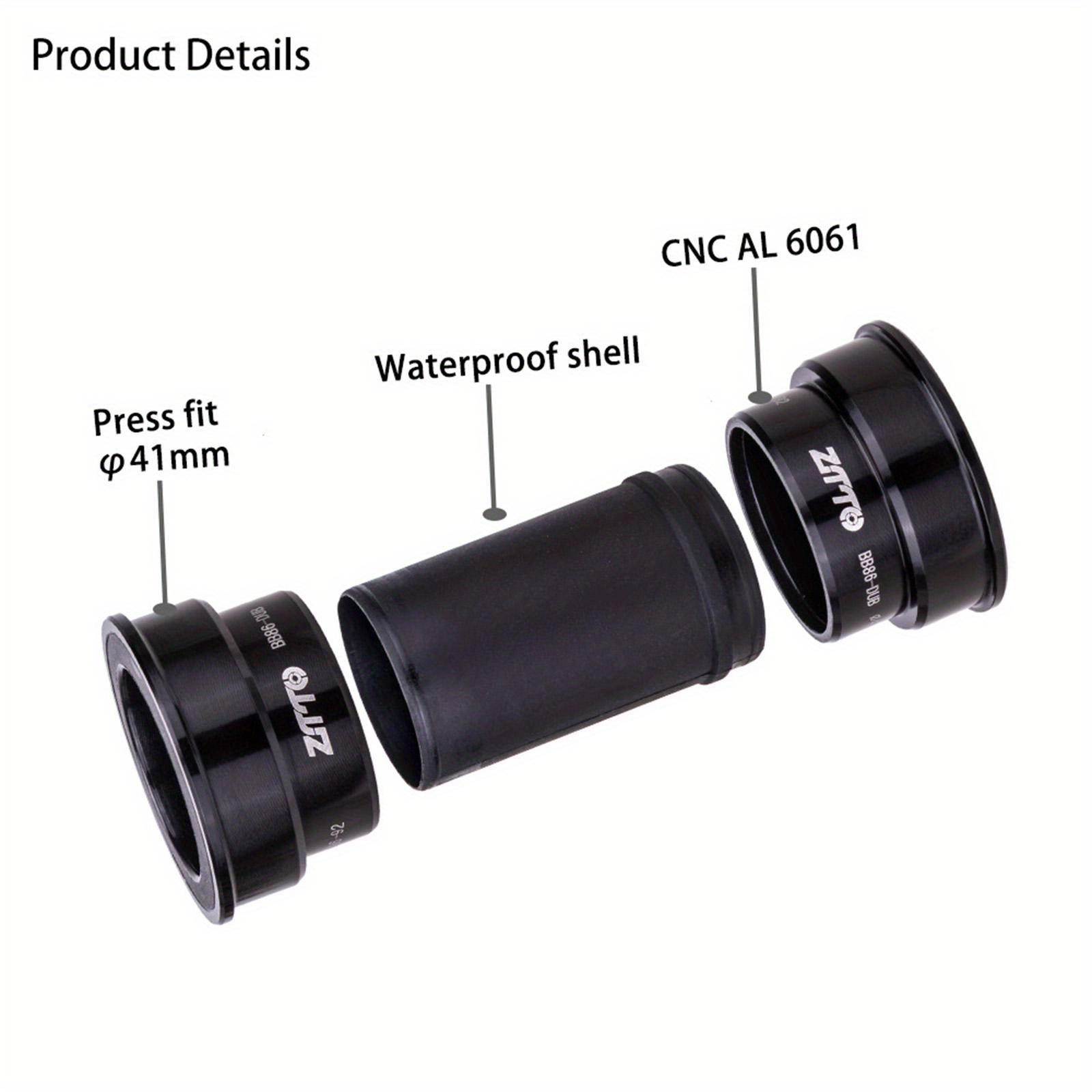 BB30 24mm Bottom Brackets Ceramic Bearing Adapter Bicycle 42mm Ce