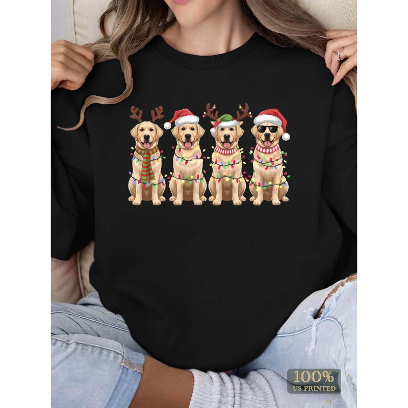 

Golden Retrievers Holiday Women's Sweatshirts