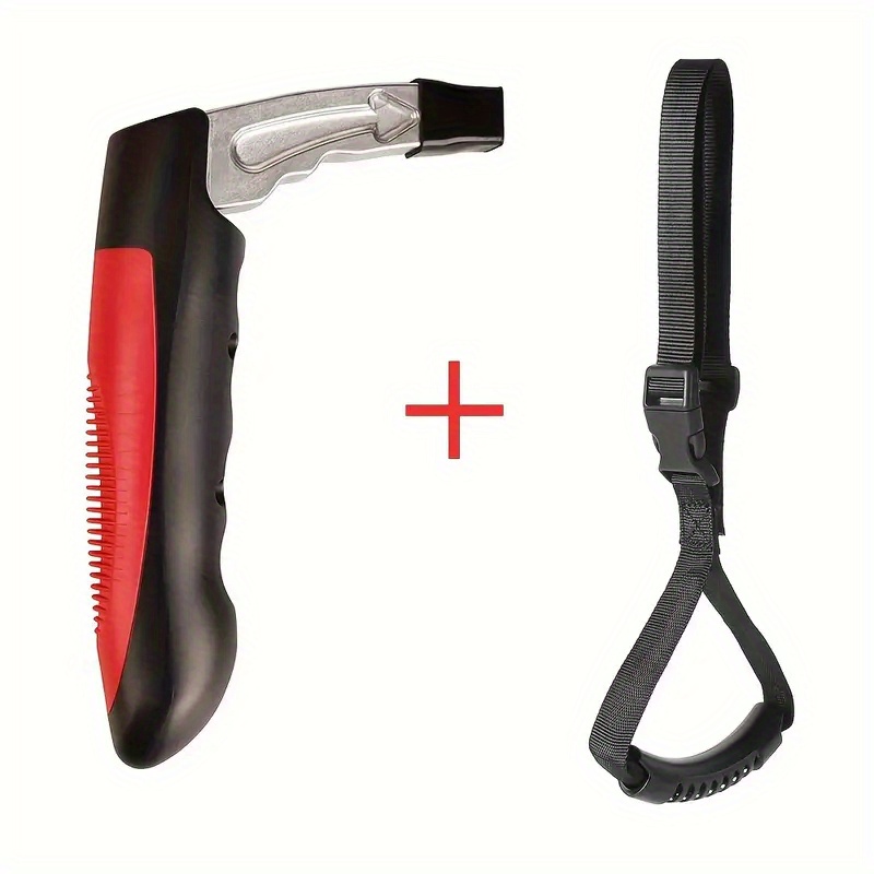 TEMU 2pcs Door Handle For Elderly Handle Assist Portable Vehicle Support Handle For Easy Sit To Stand Assistance Auto Grab Bar Cane For Seniors And