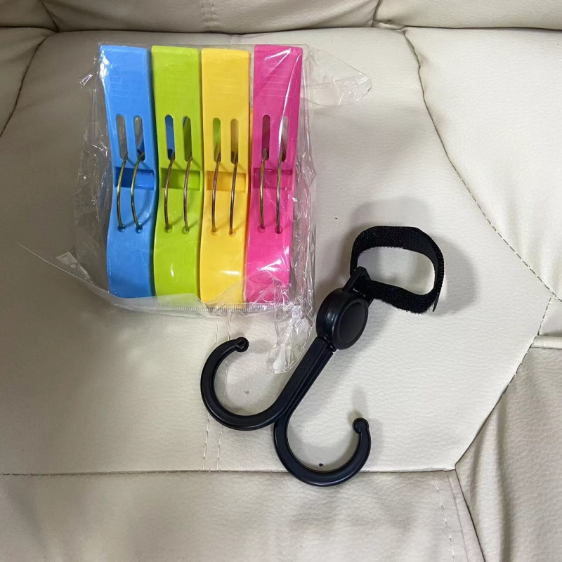 5pcs set bag clip clothes towel dryer   and underwear hooks details 0