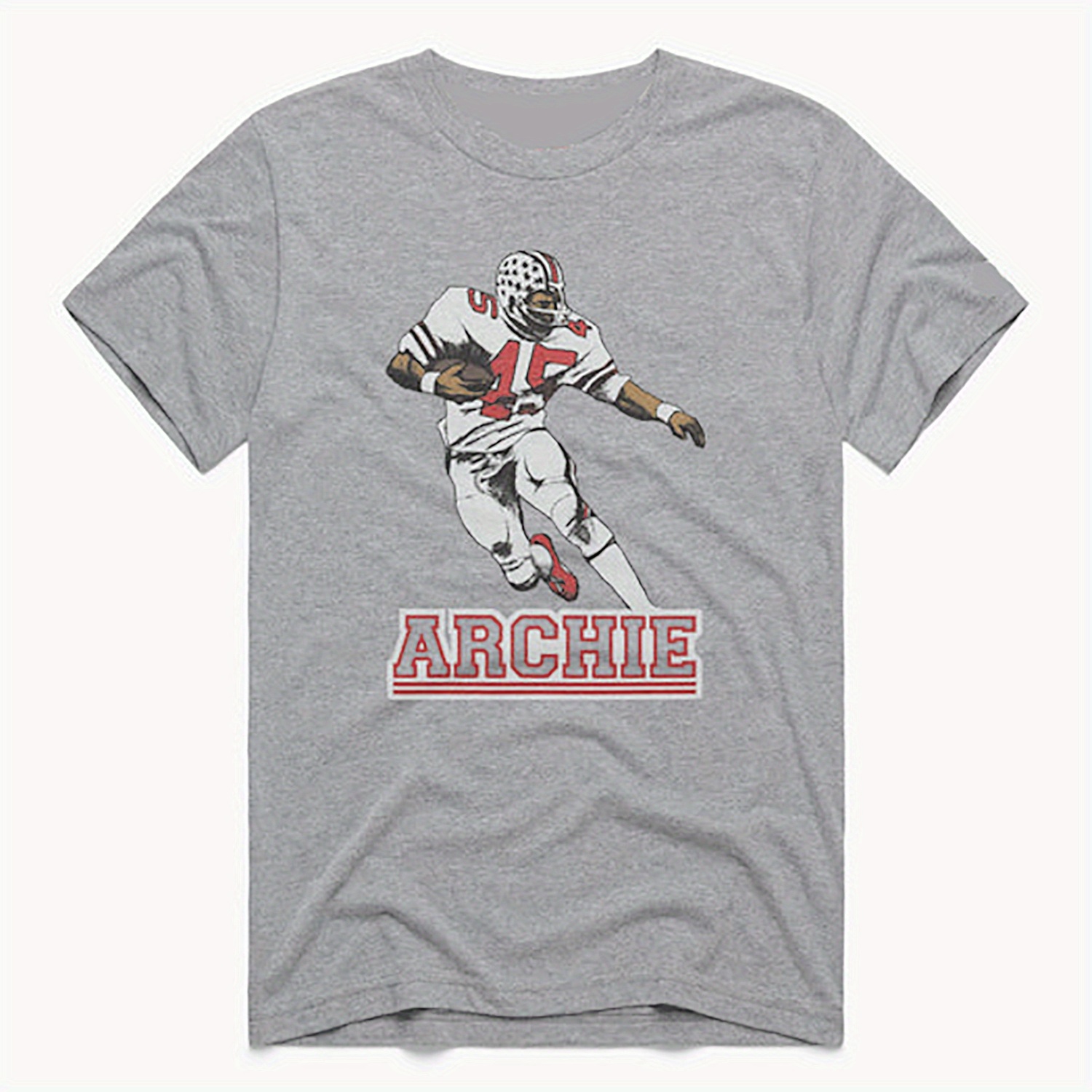 

Vintage Casual Sports Football Poster T-shirt, Soft 100% Cotton, Casual Men's All-match - Printed And Shipped In The Usa