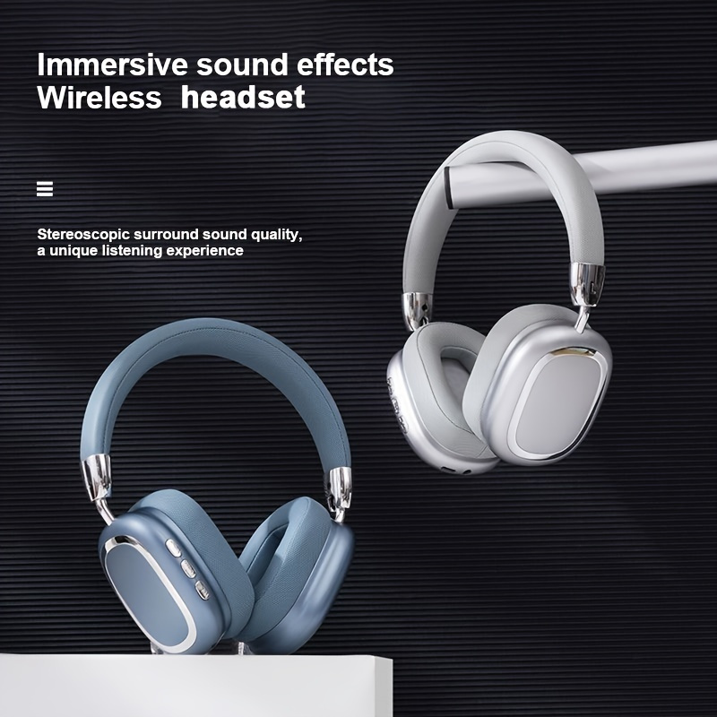 

2024 New Wireless Headphones - Sound Mode, Stereo And - Lightweight, Foldable Design For Travel, Office Use