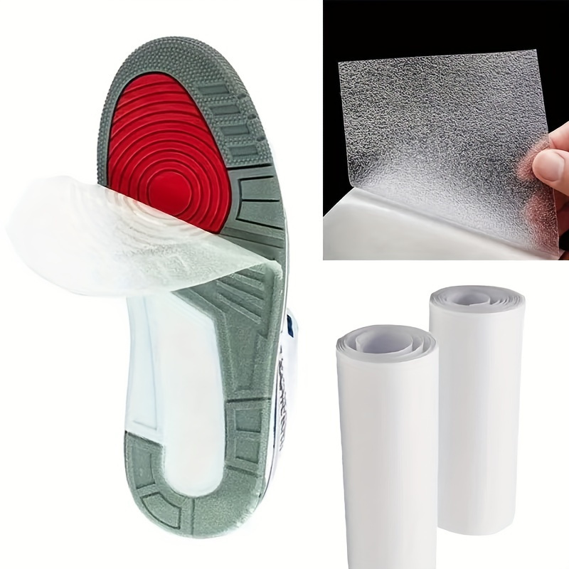 

Self-adhesive Non-slip Shoe Sole Protectors For Sneakers & High Heels - Polyester, 1 Roll