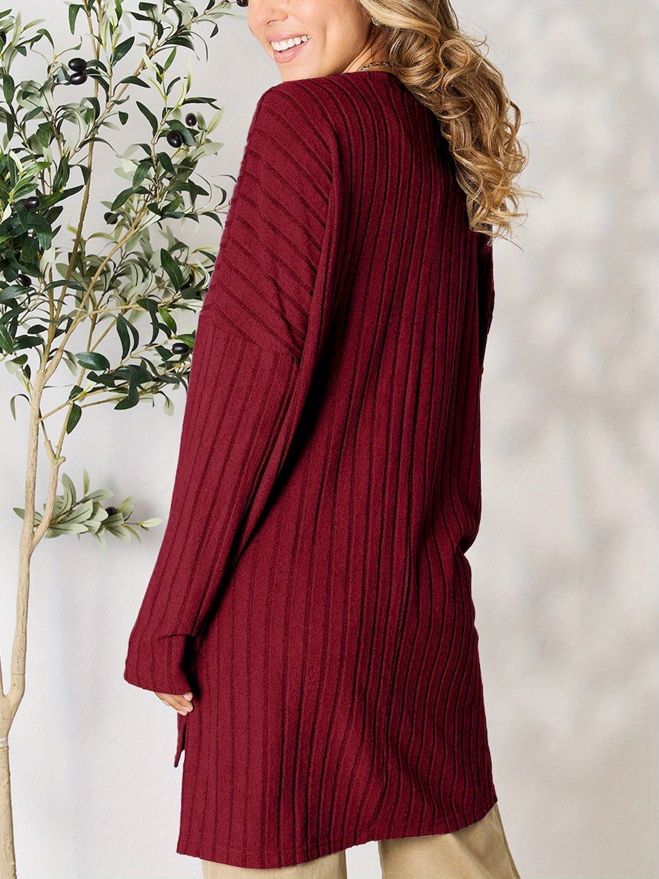 high low top long sleeve