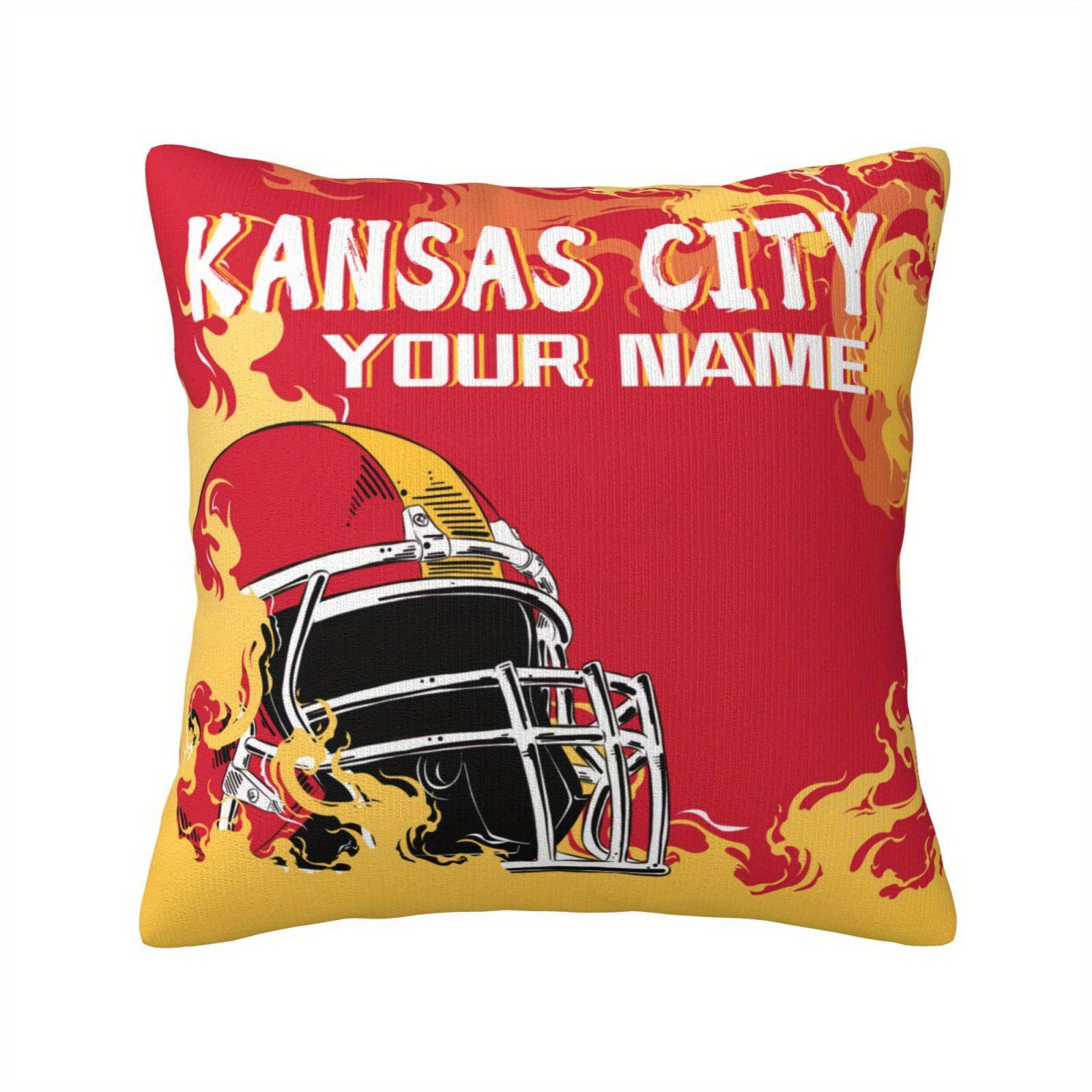 

Custom Throw Pillow Cover - Personalized 18x18 Inch Polyester For Bedroom & Living Room Decor