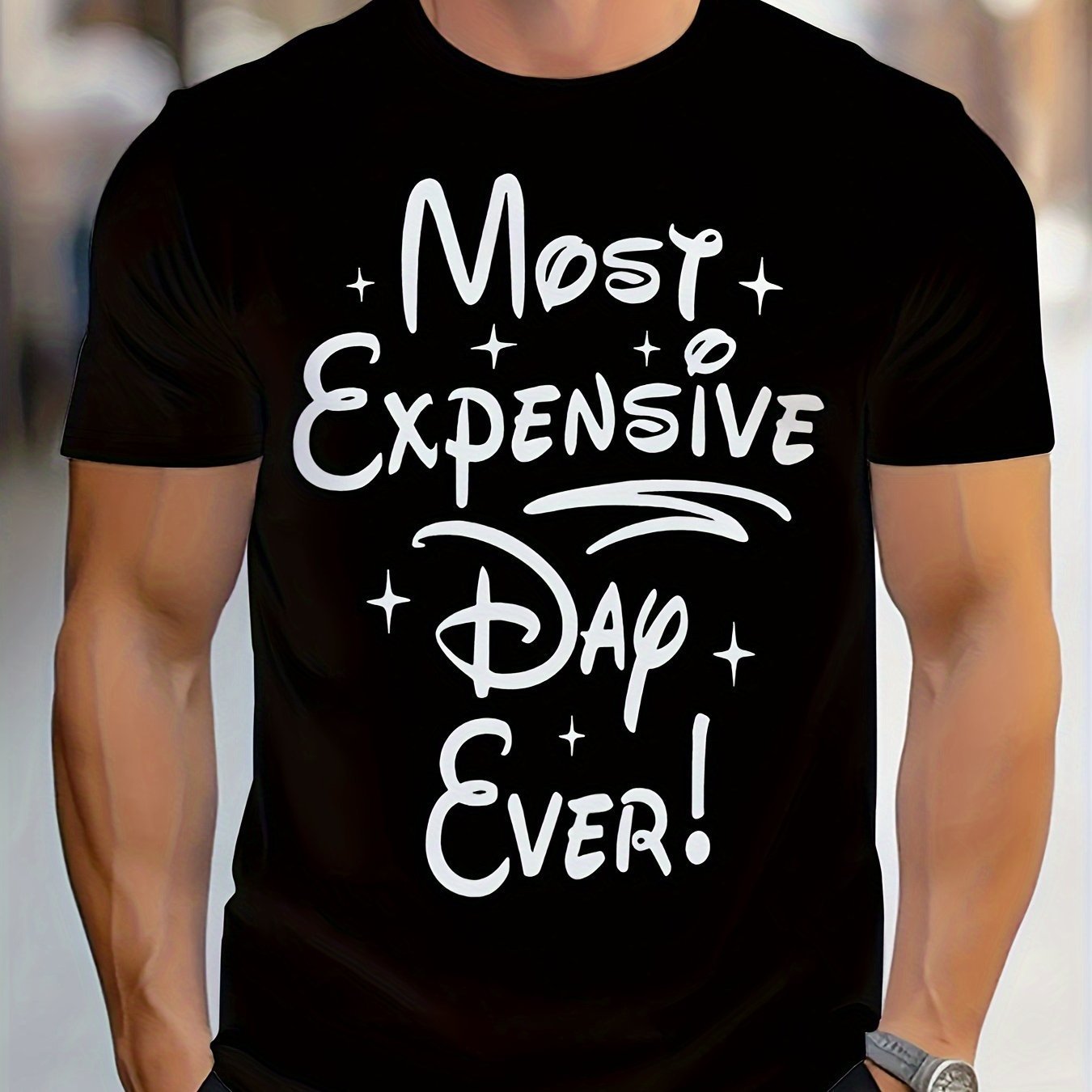 

Men's Most Day T-shirt Ever, Casual Short-sleeved Crewneck T-shirt, Summer Outdoor Men's Wear