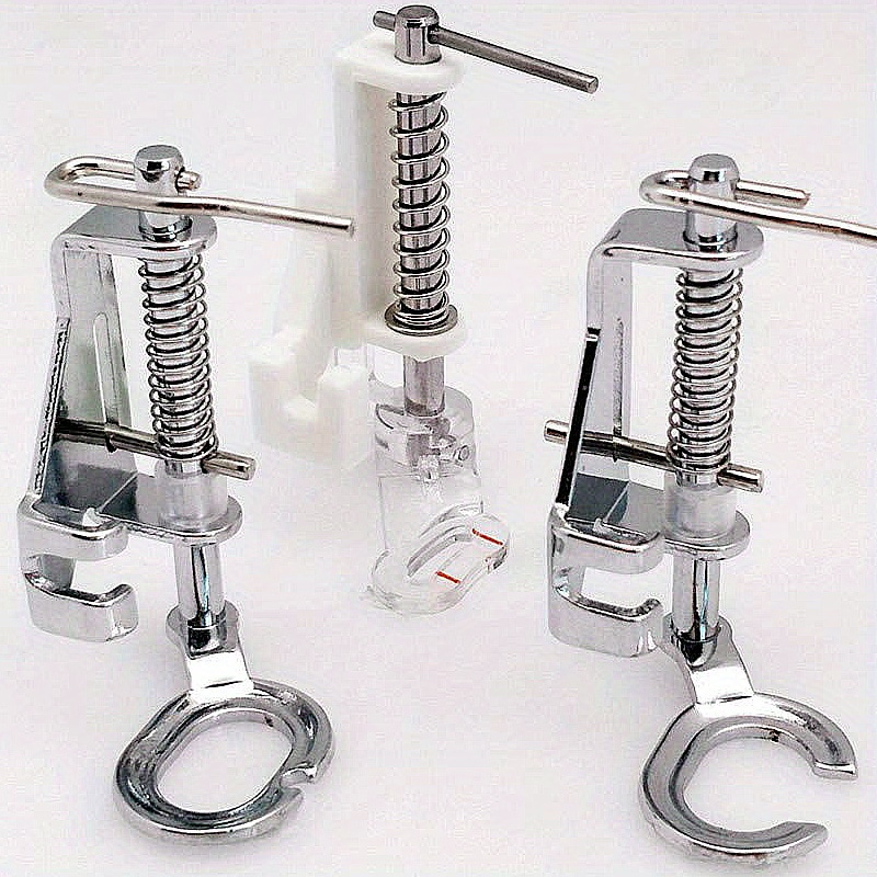 E-shop 3er-Set Stickfreies Quilten mit Nähfuß 4021P und 4021L und 4021L-OT Sticknähfuß, passend für die meisten Haushaltsnähmaschinen