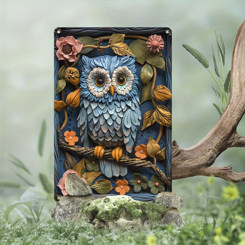 3D store METAL-WALL Art-Owl