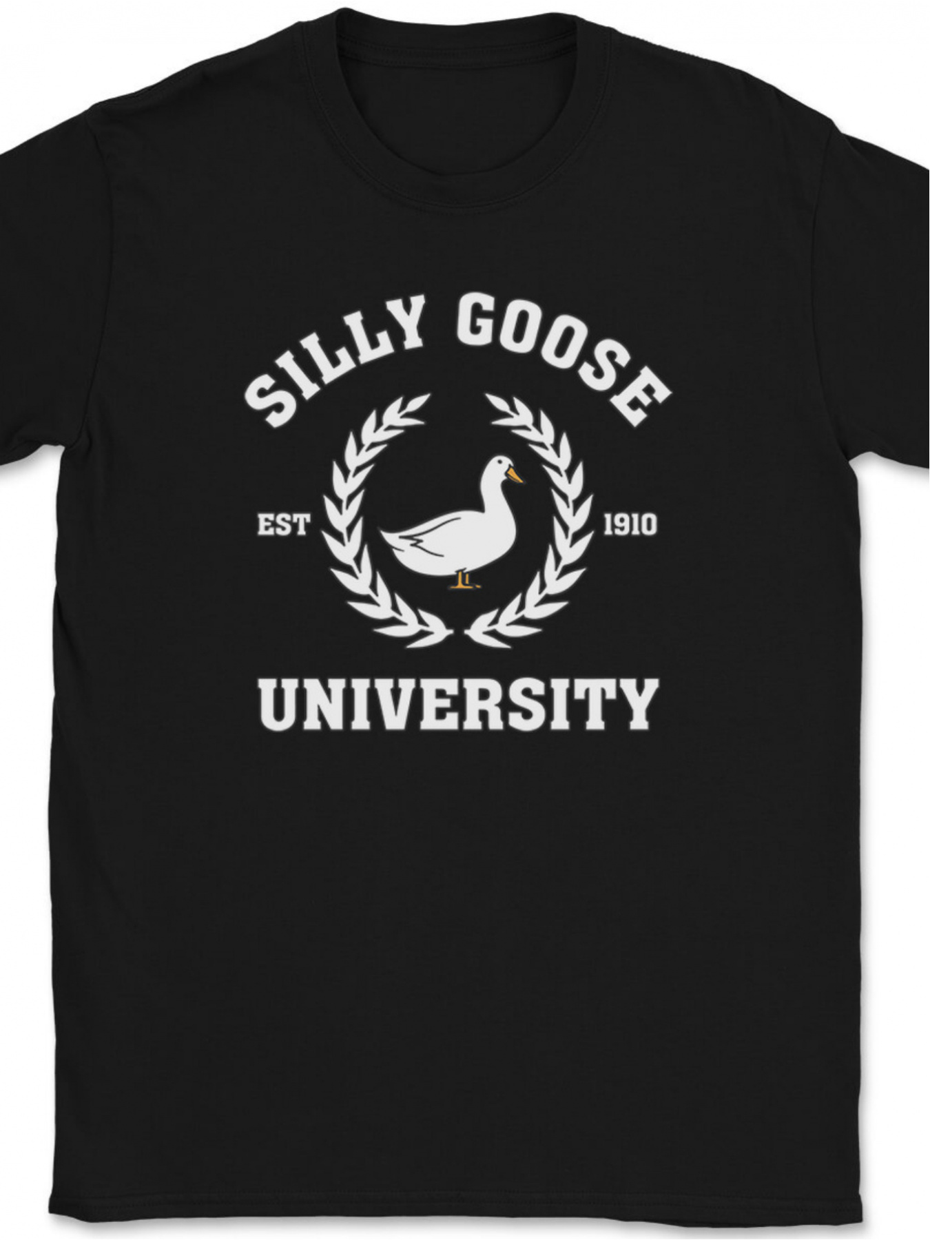 silly goose college t shirt funny cute humorous novelty gift