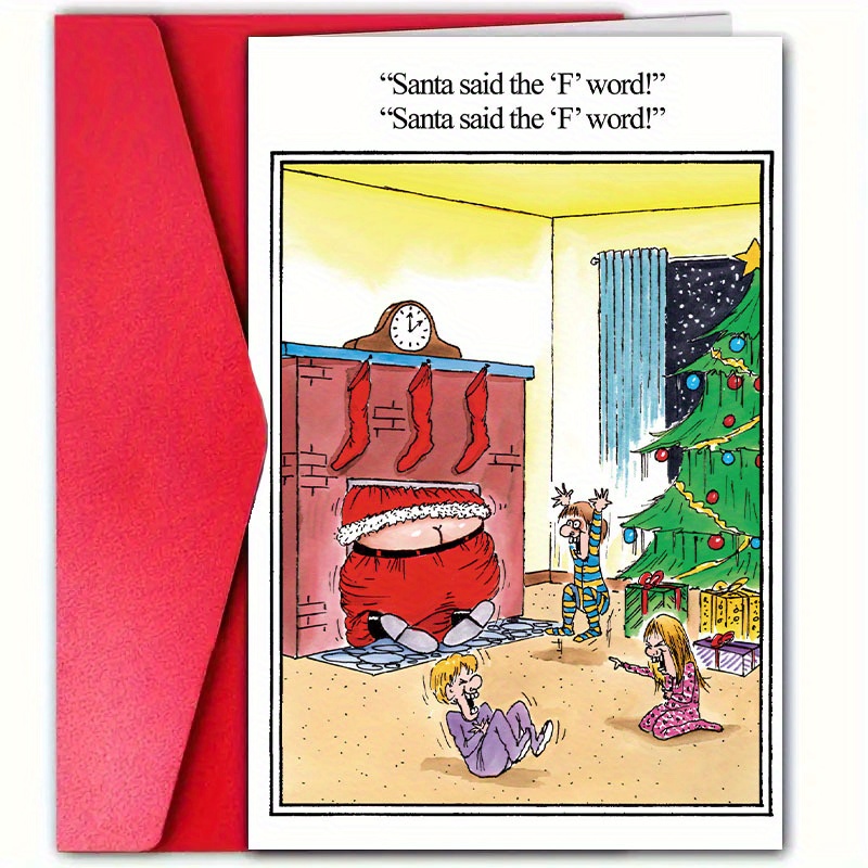 

Wishes, Christmas (4.7"x7") - For , & | Cat & | Humorous Wishes