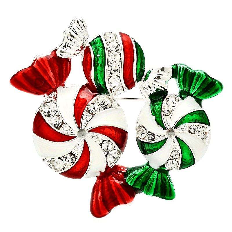 

Brooch Pin - Zinc Alloy Christmas Red, , & Accents For , & Dresses For Adults Over 15 Years - Seasonal Pattern Pin