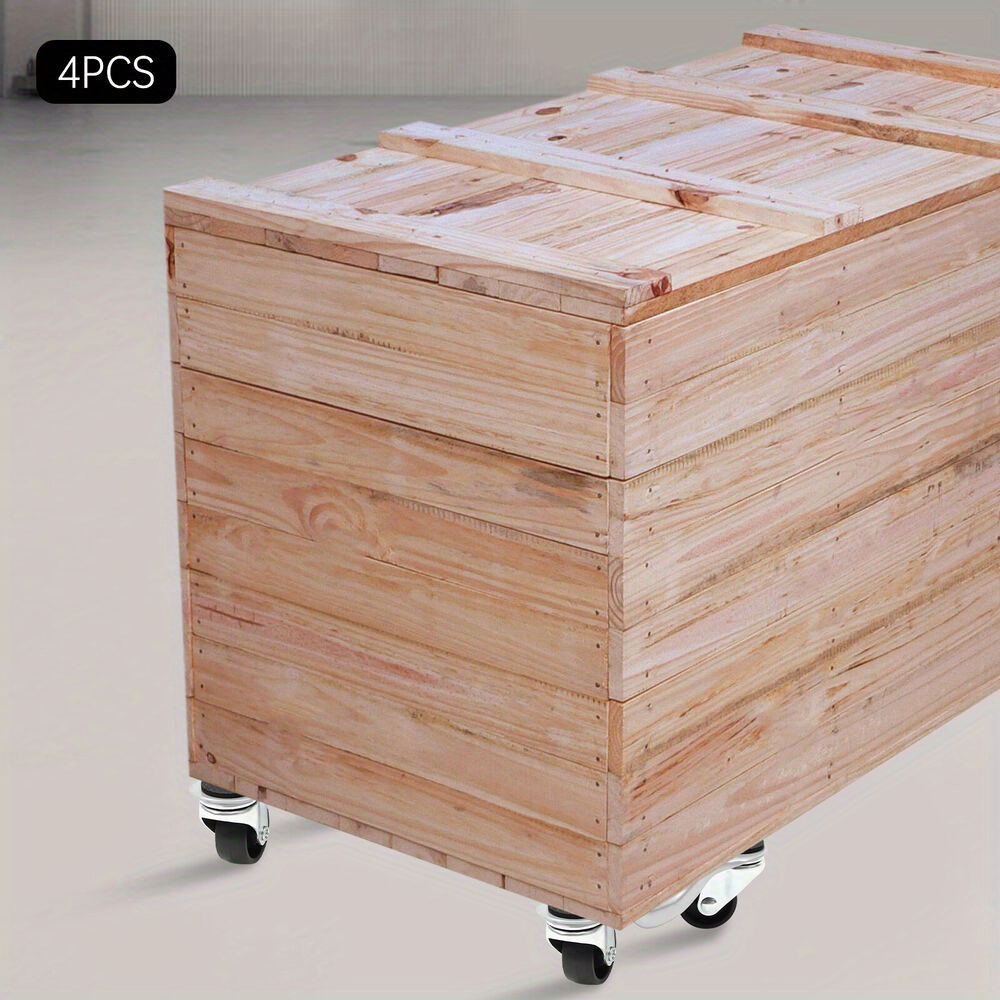 Image of 4pcs Mover Tri-dolly Furniture Dolly 3 Wheel Dolly Furniture Move With Wheels 6-inch