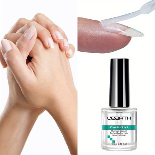 10ml complex 9 in 1 nail solution strength to stop nails from chipping and peeling high gloss and in one long lasting easy to apply