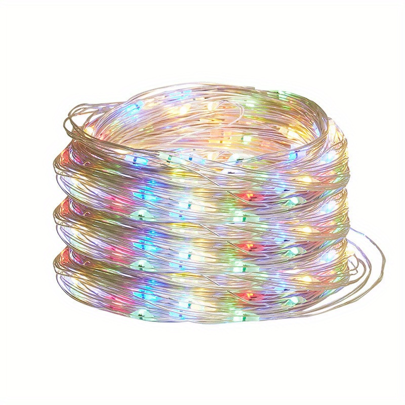 

Led String Lights - Usb Powered, 3m/5m/10m/20m Options For Christmas, New Year's & Outdoor Decorations, Battery Not Included