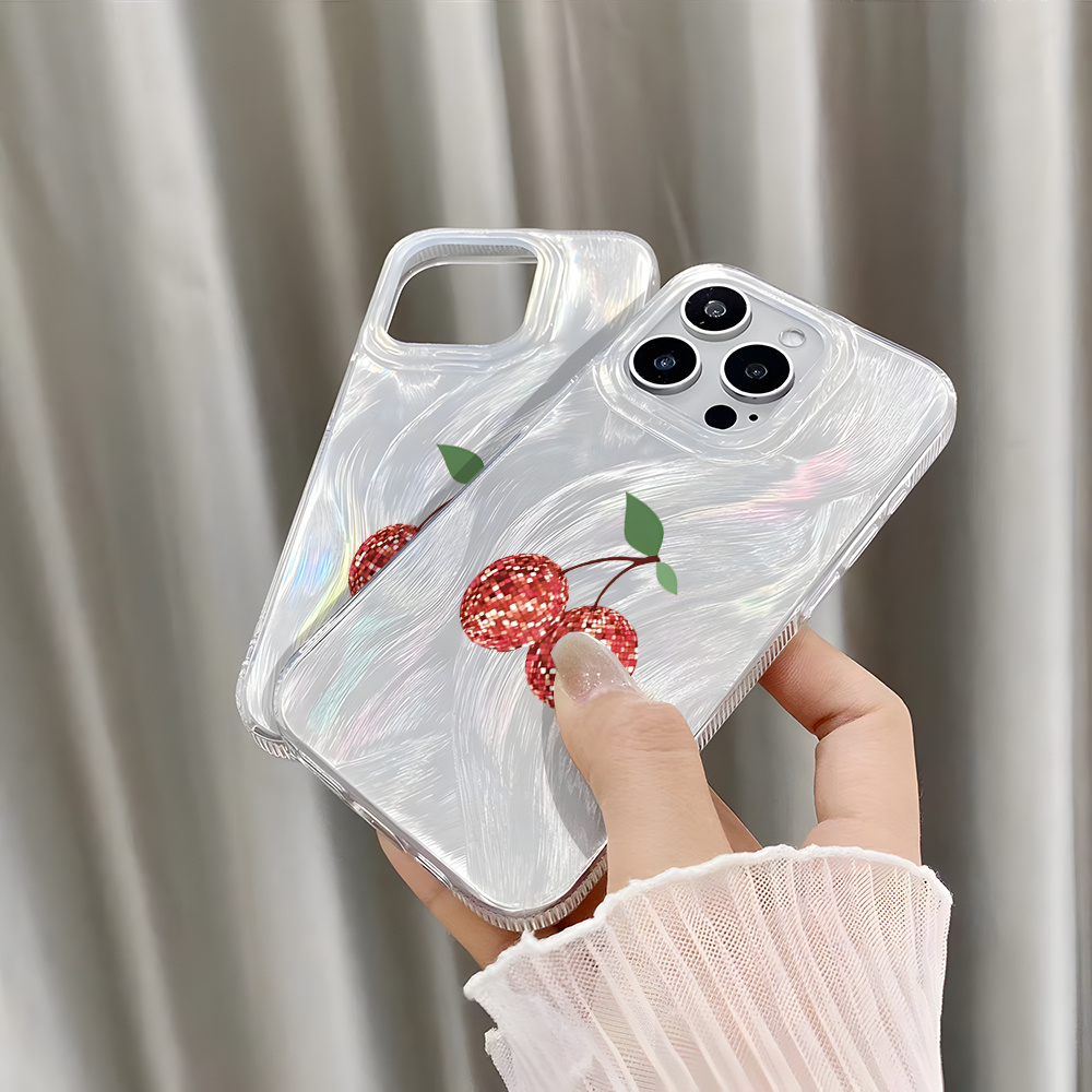 phone case aesthetic cute trendy disco ball phone - Temu